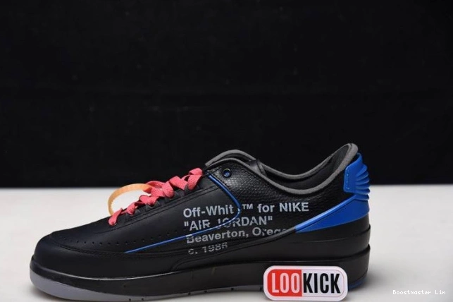 Bmlin Off-White 2 SP Blue Jordan Black DJ4375-004 Low Retro 0702